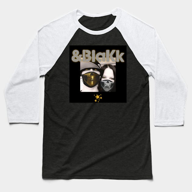 &BlaKk Flagship Baseball T-Shirt by Durdy4Lyffe Apparel presents ...&BlAkK T's